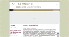Desktop Screenshot of portofmonroe.com